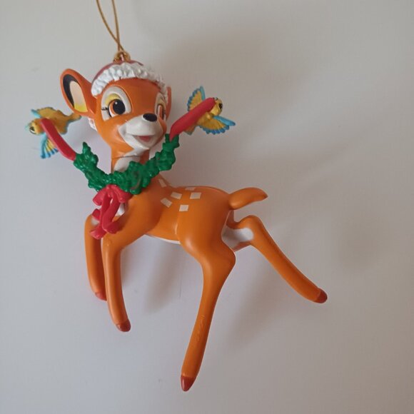Legendary Vintage 90's Bambi Disney Grolier Christmas Ornament - Picture 4 of 5